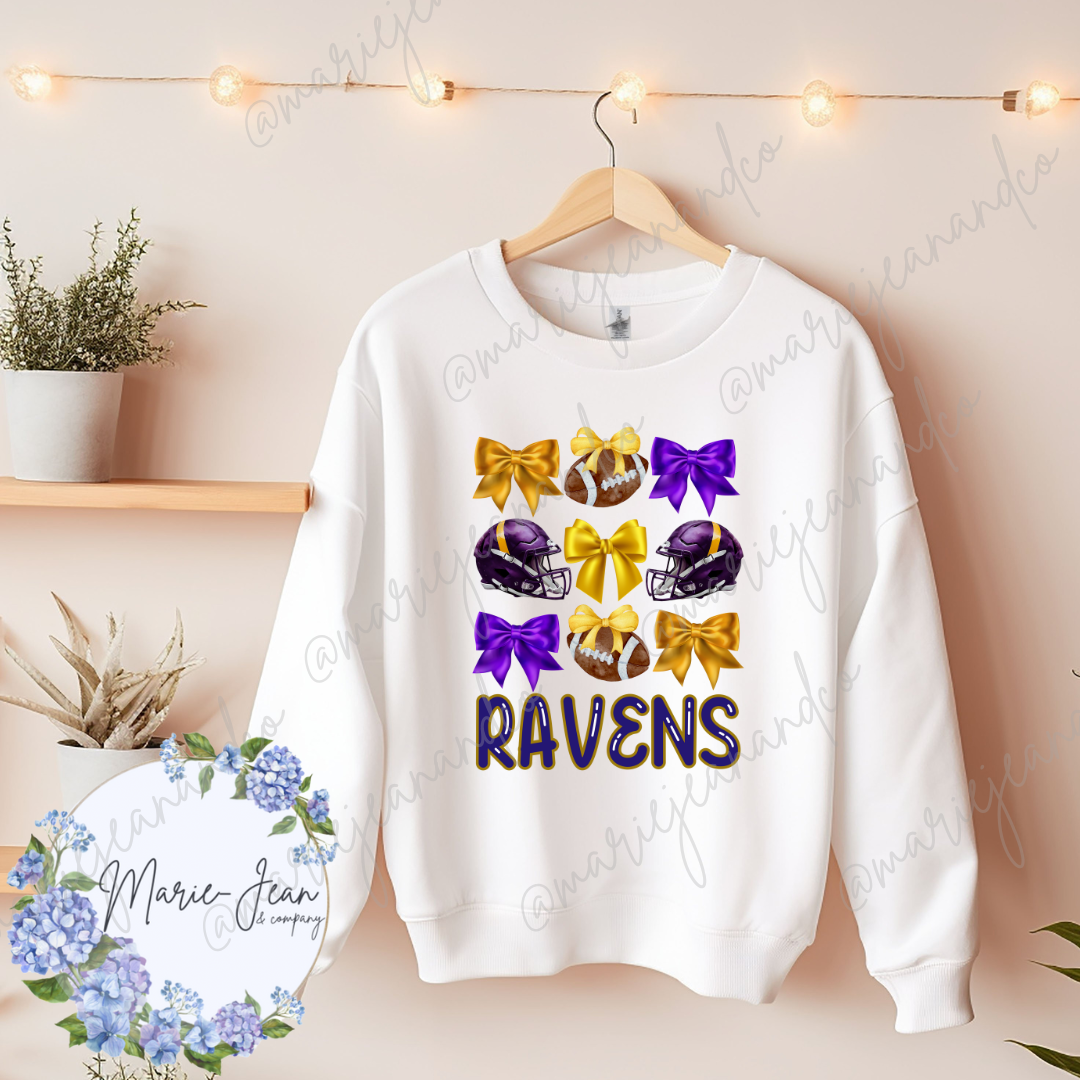 Ravens - Bows & Helmet