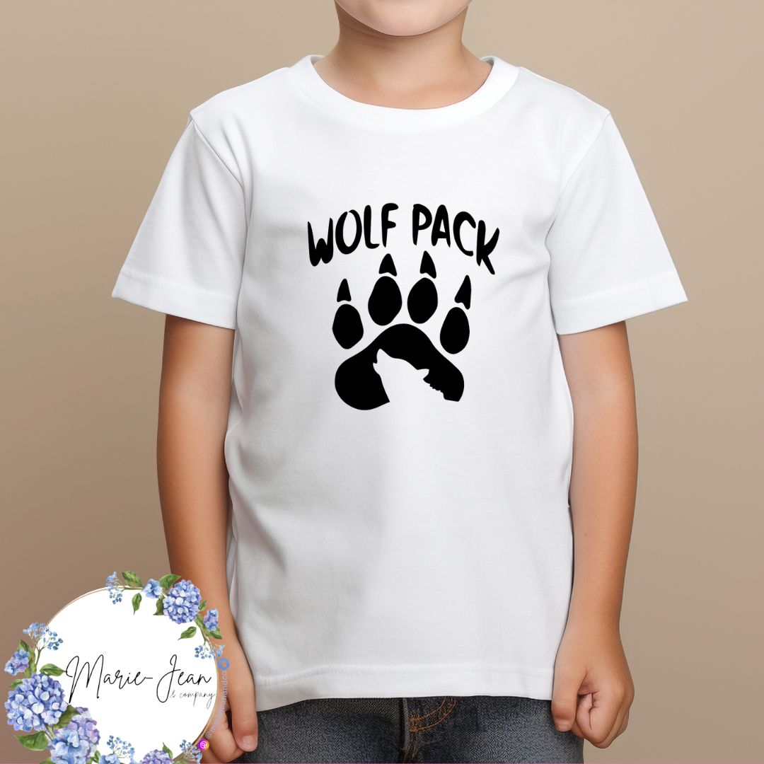 Wolf Pack Paw Print