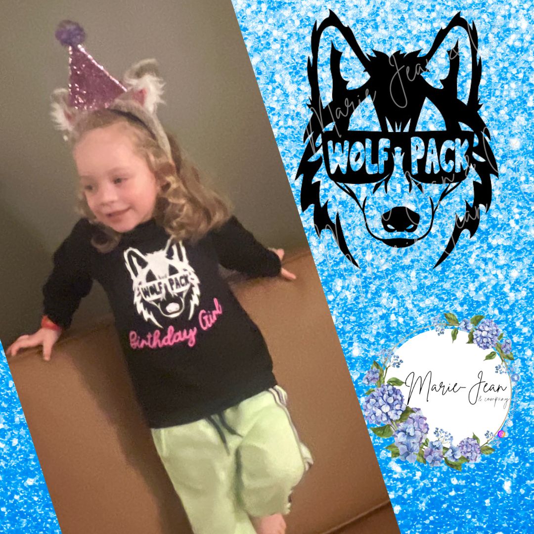 Wolf Pack Wolf Face