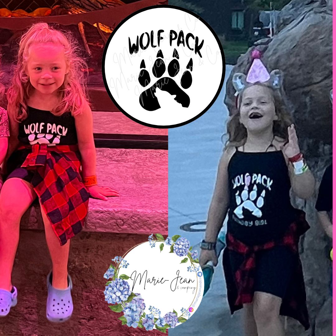 Wolf Pack Paw Print